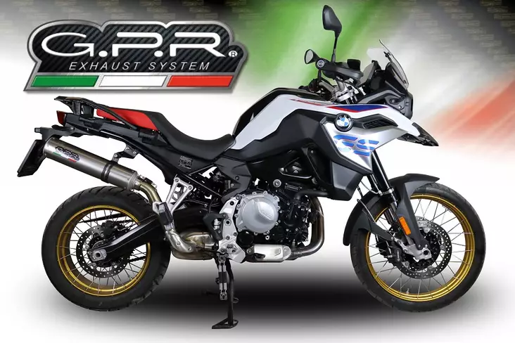 GPR Bmw F 850 Gs - Adventure 2018/20 e4 EC-Approv. slip-on exhaust M3 Inox - Duell MP varaosat ja tarvikkeet - 111039 - 1
