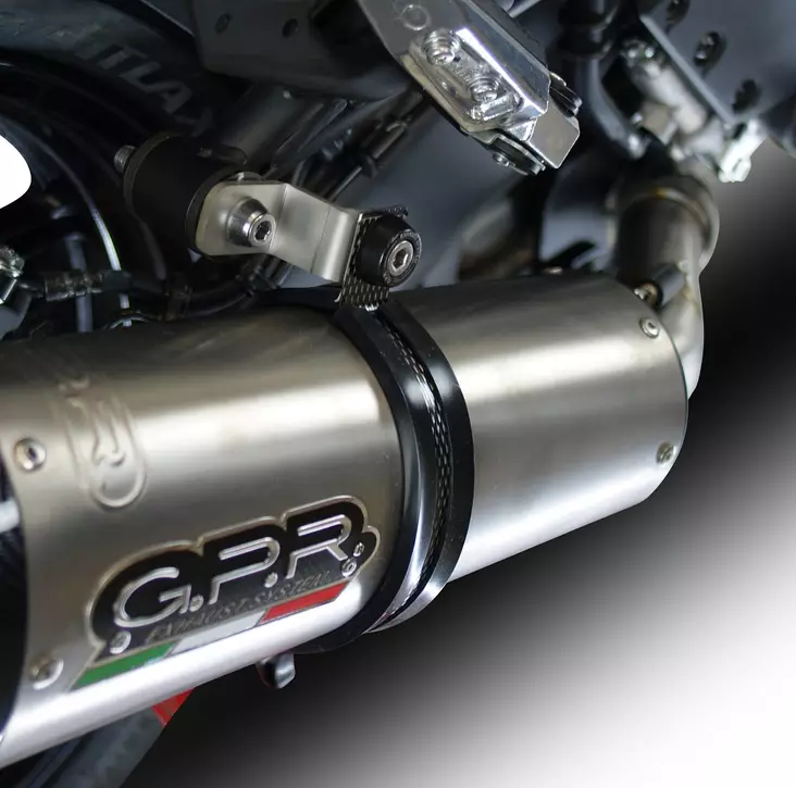 GPR Kawasaki Versys 1000 i.e. 2017/18 e4 EC-Approv. slip-on exhaust M3 Inox - Duell MP varaosat ja tarvikkeet - 109859 - 1