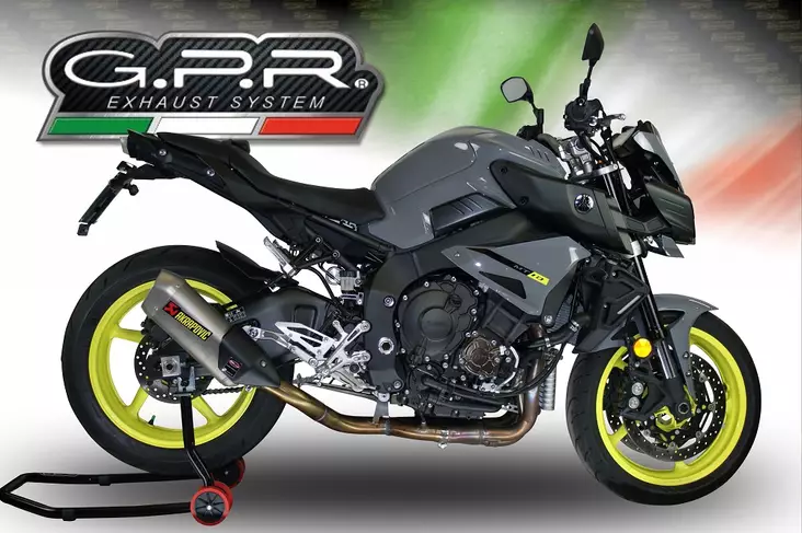GPR Yamaha Mt-10 / Fj-10 2016/20 e4 Decat pipe manifold Decatalizzatore - Duell MP varaosat ja tarvikkeet - 105819 - 1