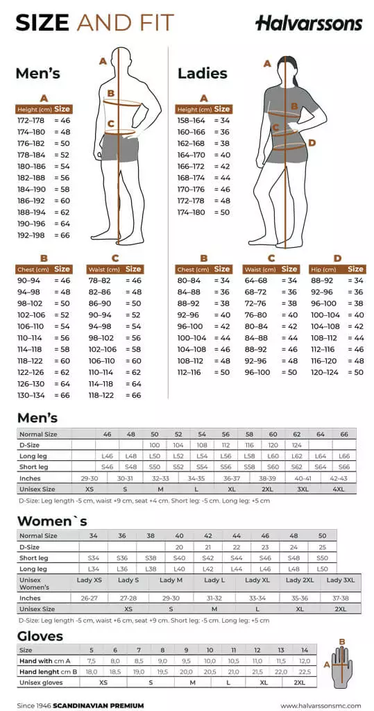 Halvarssons Ajofarkut Rogen Musta, 52 - Duell ajovarusteet - 31639 - 1