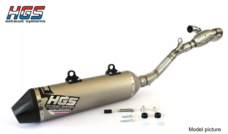 HGS Täysputkisto 4T KTM 250SX-F 19-22/FC250 19-22 - Duell MP varaosat ja tarvikkeet - 68249 - 1