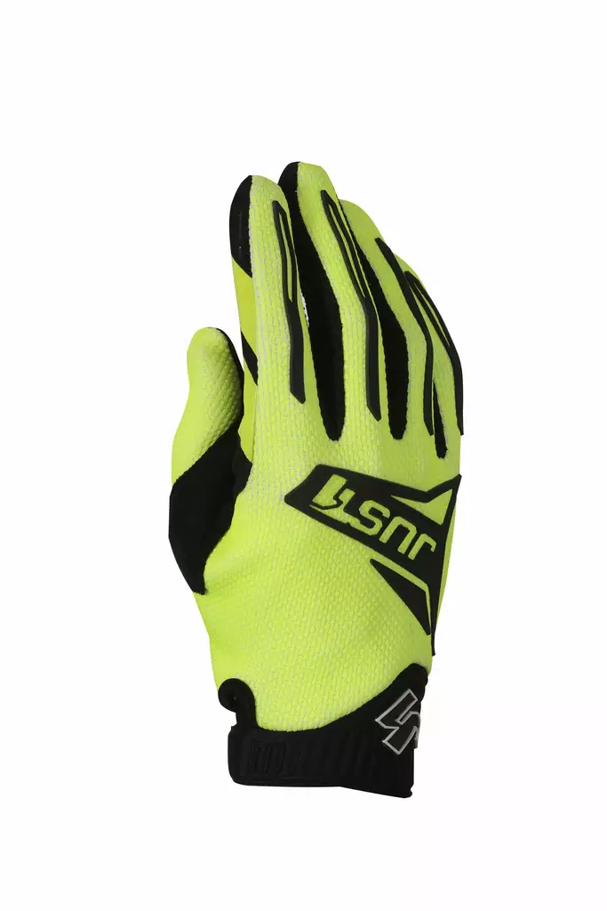 Just1 Hanska J-Force 2.0 Keltainen Fluo/Musta, M - Duell ajovarusteet - 57259 - 1