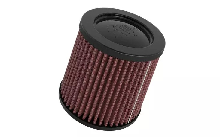 K&N Universal Air Filter - Carbon Fiber Top 2-3/4"Flg 5-3/32"B 4-1/2"T 5"H - Duell MP varaosat ja tarvikkeet - 127489 - 1