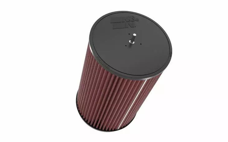 K&N Universal Clamp-On Air Filter 3-1/2" Flg 8"B 7"T W/Stud 12-1/2"H - Duell MP varaosat ja tarvikkeet - 127299 - 1