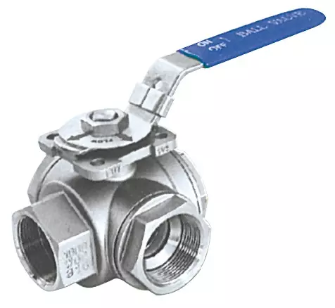 Kolmitiehana 3/4" AISI 316 - Duell venetarvikkeet - 6279 - 1