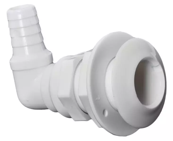 Läpivienti 90° muovi1x25mm - Duell venetarvikkeet - 6449 - 1