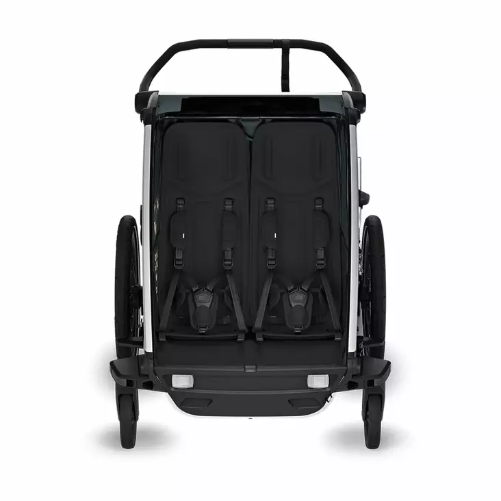 Lastenkuljetusperäkärry THULE Chariot Cross 2 double Dark Slate - Duell polkupyörien varaosat ja tarvikkeet - 139979 - 1