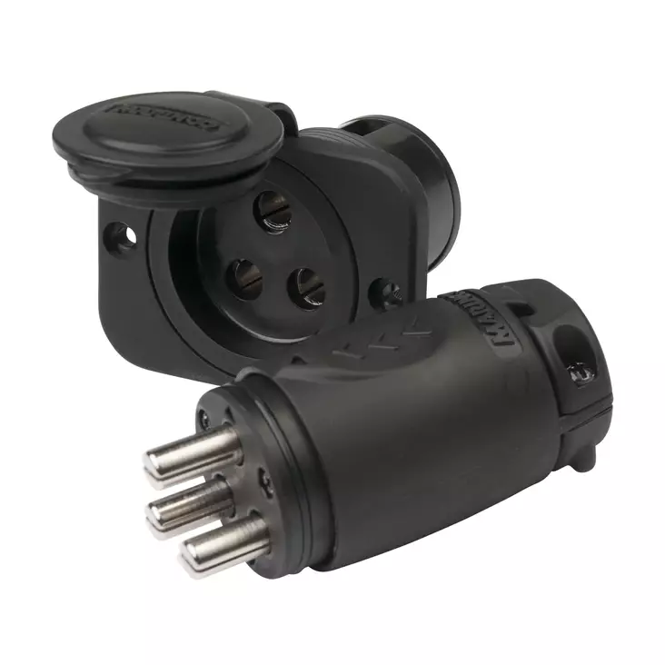 Marinco 70A Trolling Motor Plug & Receptacle - Duell venetarvikkeet - 132859 - 1
