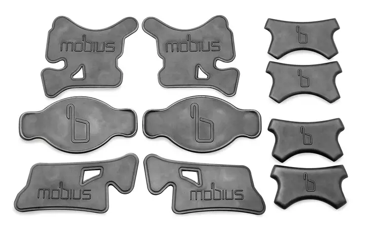 Mobius X8 polvituen pehmustepari L - Duell ajovarusteet - 53969 - 1