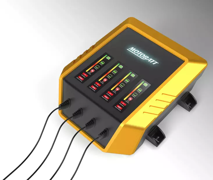 Motobatt Akkulaturi 4-kanavainen 9 step 12V 2.0 Amp - Duell muut varaosat ja tarvikkeet - 131929 - 1