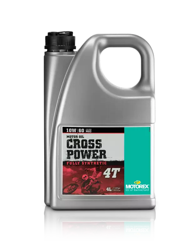 Motorex Cross Power 4T 10W/60 4 ltr (4) - Duell öljyt ja muut nesteet - 62299 - 1