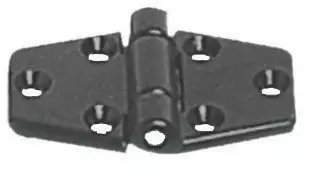 Muovi Sarana 65x40 mm musta - Duell venetarvikkeet - 5229 - 1