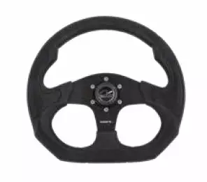 Ohjauspyörä Multiflex Gamma musta 350mm 3-puolainen SS - Duell venetarvikkeet - 66859 - 1