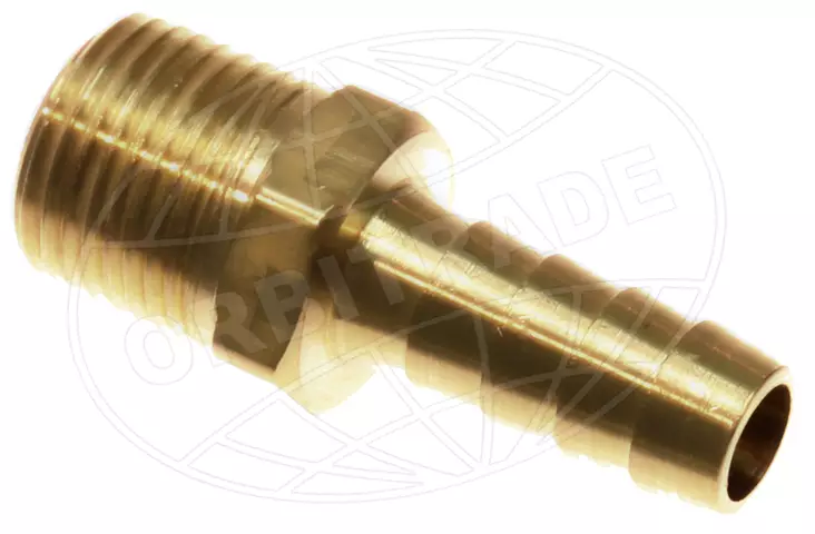 Orbitrade polttoaineliitin 1/4 npt x 5/16 - Duell venetarvikkeet - 137269 - 1