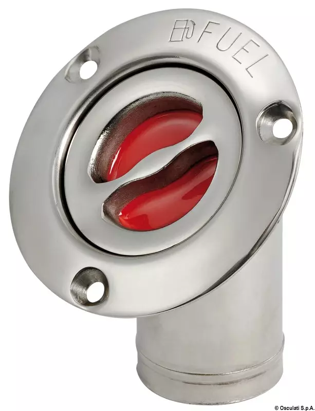 Osculati kansiruuvike RST 45° FUEL 38 mm - Duell venetarvikkeet - 5319 - 1