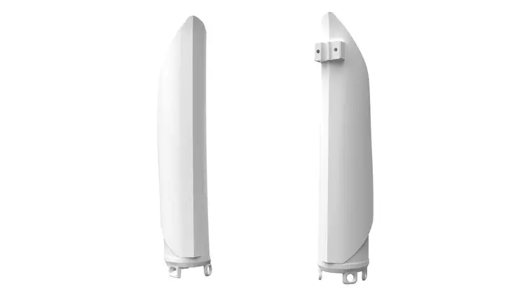 Polisport etuhaar.suojat Beta RR 2T/4T 12-18 X-TRAINER 15-.. WHITE(12) - Duell MP varaosat ja tarvikkeet - 129269 - 1