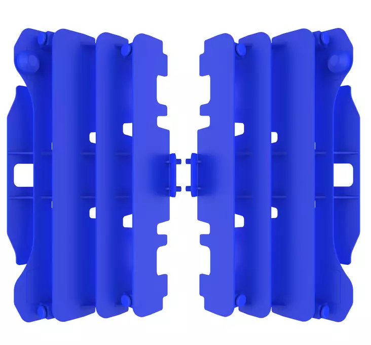 Polisport Radiator louvers YZ250 / 450 07/09 Blue (30) - Duell MP varaosat ja tarvikkeet - 129279 - 1