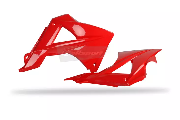Polisport Radiator Scoops GasGas EC/EC-E125/200/250/300/450FSE(10-11) red (6) - Duell MP varaosat ja tarvikkeet - 130369 - 1
