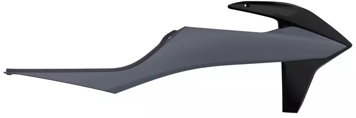 Polisport radiator scoops KTM SX/SXF/XCF 19-22 Black/Nardo Grey (8) - Duell MP varaosat ja tarvikkeet - 130489 - 1