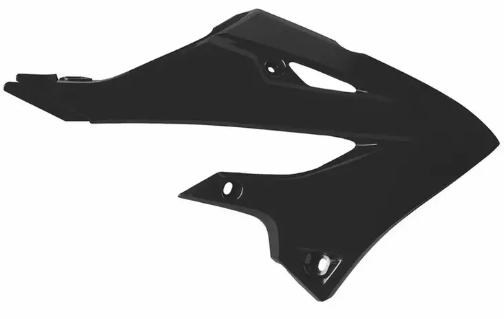 Polisport radiator scoops Yamaha YZ125/250 (22-..) BLACK (10) - Duell MP varaosat ja tarvikkeet - 130999 - 1