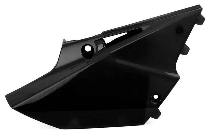 Polisport side panel Yamaha YZ125/250 15-21 YZ125/250X 17-23 Black (5) - Duell MP varaosat ja tarvikkeet - 130989 - 1