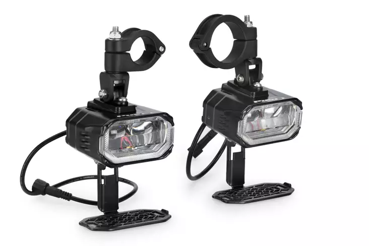 Puig Approved Mist Auxiliary Lights Set + Clamps - Duell MP varaosat ja tarvikkeet - 95359 - 1