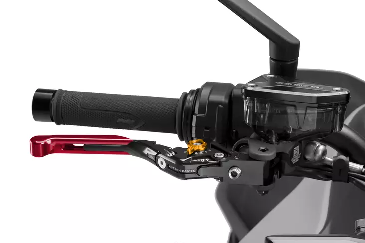 Puig Brake Lever 4.0. Black Exten/Red Selector/Gold - Duell MP varaosat ja tarvikkeet - 93489 - 1