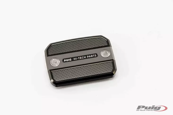 Puig Brake Liquid Tank Cover C/Silver - Duell MP varaosat ja tarvikkeet - 90119 - 1