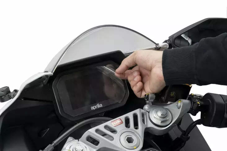 Puig Dashboard Protector Aprilia Rs 457 24' C/Transpare - Duell MP varaosat ja tarvikkeet - 95439 - 1
