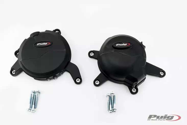 Puig Engine Protective Cover Ktm 390 Duke/Rc390 C/Black - Duell MP varaosat ja tarvikkeet - 99179 - 1