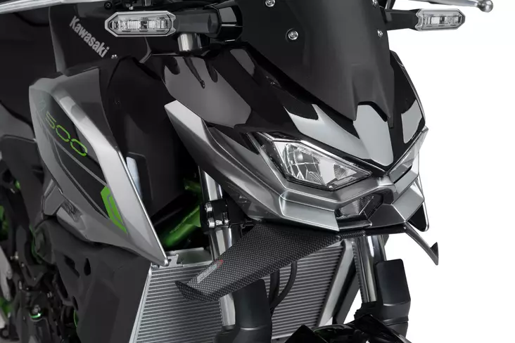 Puig Frontal Spoiler Naked Kawasaki Z500 24' C/Carbon L - Duell MP varaosat ja tarvikkeet - 95109 - 1