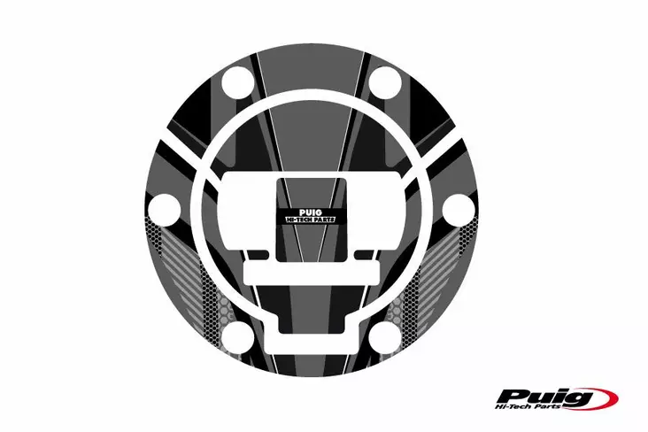 Puig Fuel Cap Cover Mod. Radical Bmw C/Grey - Duell MP varaosat ja tarvikkeet - 92449 - 1