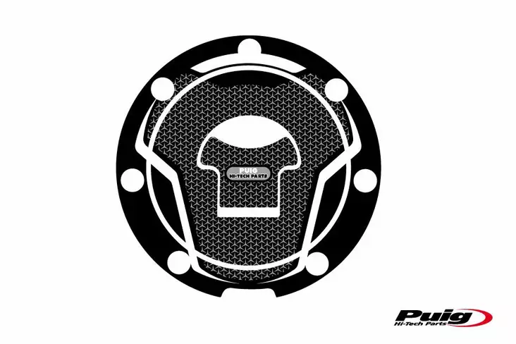 Puig Fuel Cap Cover Naked Honda C/Grey - Duell MP varaosat ja tarvikkeet - 92349 - 1