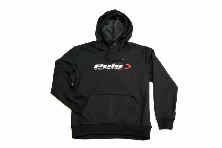 Puig Hoodie Puig Hi-Tech Parts Talla Xl C/Negro - Duell MP varaosat ja tarvikkeet - 94549 - 1