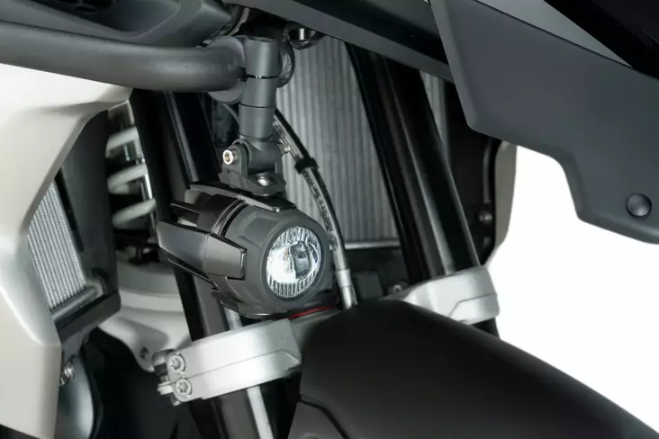 Puig Kit Auxiliary Lights Homo. + Clamps C/Black - Duell MP varaosat ja tarvikkeet - 94289 - 1