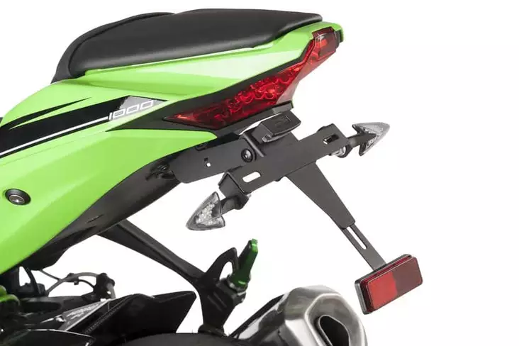 Puig License Support Kawasaki Zx-10R 16'-18' C/Black - Duell MP varaosat ja tarvikkeet - 90369 - 1