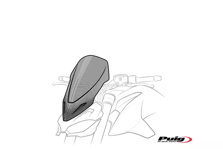 Puig Naked New Generation Touring Yamaha Mt-09 21' C/Cl - Duell MP varaosat ja tarvikkeet - 98299 - 1