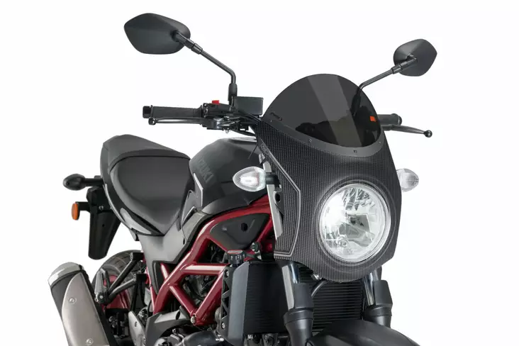 Puig Semifairing Carbon Look Suzuki Sv650 16'- C/Dark S - Duell MP varaosat ja tarvikkeet - 94999 - 1