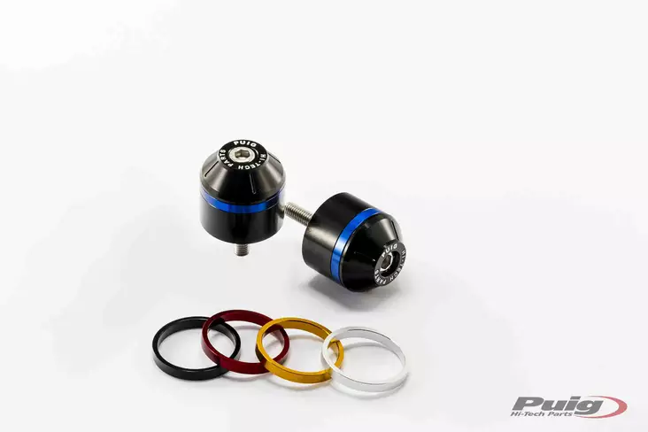 Puig Short Bar End W/Rings Street Triple/R 13'-15' - Duell MP varaosat ja tarvikkeet - 91979 - 1