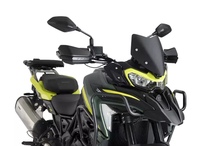 Puig Sport Screen Benelli Trk 702/X 25' C/Matt Black - Duell MP varaosat ja tarvikkeet - 94759 - 1