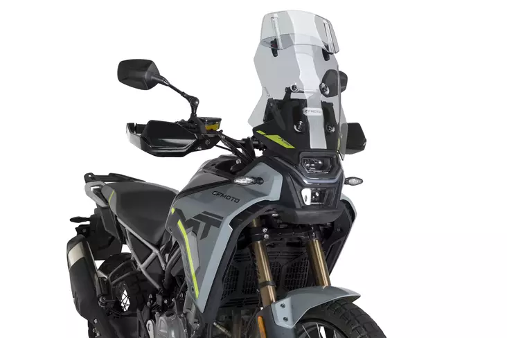Puig Touring Screen W/Visor Cfmoto Cf 450Mt 24' C/Smoke - Duell MP varaosat ja tarvikkeet - 95219 - 1