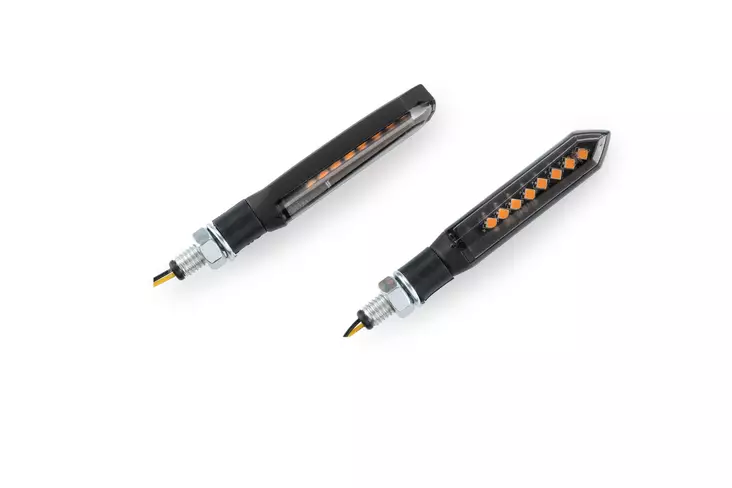 Puig Turn Light By Pair Front Mod. Thin 2.0 C/Black - Duell MP varaosat ja tarvikkeet - 95809 - 1