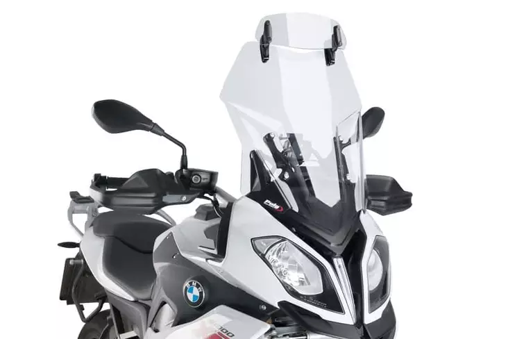 Puig Visor Multiadjustable Clip-On 277X100Mm. C/Clear - Duell MP varaosat ja tarvikkeet - 92709 - 1