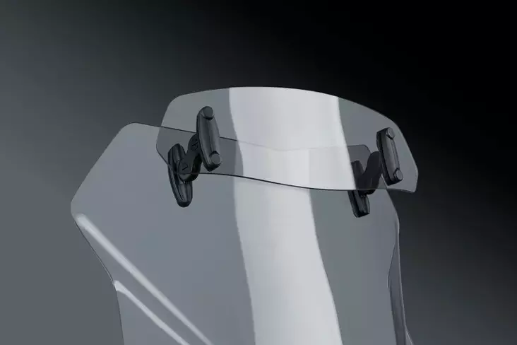 Puig Visor Multiadjustable W/Template 230X90Mm. C/Smoke - Duell MP varaosat ja tarvikkeet - 92919 - 1