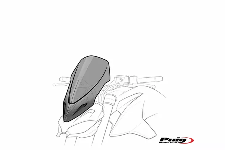 Puig Winds.Nng Touring Bmw R18 C/Dark Smoke - Duell MP varaosat ja tarvikkeet - 99059 - 1