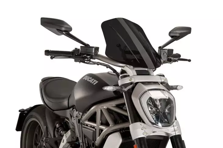 Puig Windsh.New Gener. Touring Ducati X Diavel/S 16-18' - Duell MP varaosat ja tarvikkeet - 90229 - 1