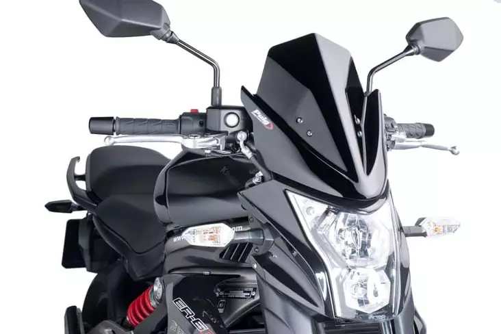 Puig Windshield New Generation Er6N 12-17 C/Black - Duell MP varaosat ja tarvikkeet - 92309 - 1