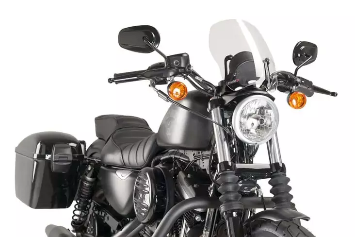 Puig Windshield New Generation Harley Sportster C/Clear - Duell MP varaosat ja tarvikkeet - 90929 - 1