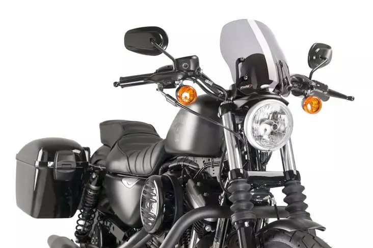 Puig Windshield New Generation Harley Sportster C/Smoke - Duell MP varaosat ja tarvikkeet - 90319 - 1