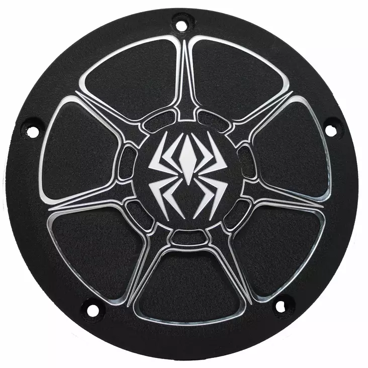 Rekluse Derby Cover - Black Wrinkle - H-D Cvo - Duell MP varaosat ja tarvikkeet - 70469 - 1